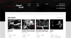 Desktop Screenshot of fightclubturkey.com