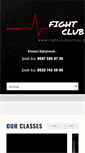 Mobile Screenshot of fightclubturkey.com